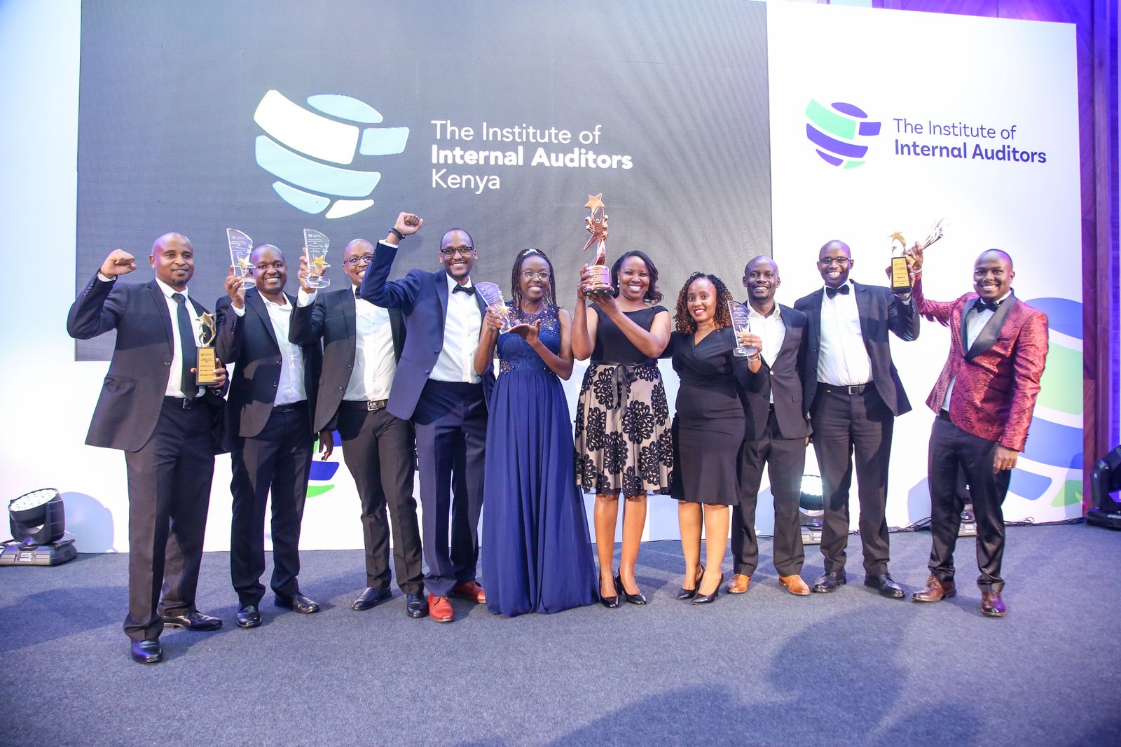 KCB Private Bank SCOOPS VARIOUS AWARDS IN THE INSTITUTE OF INTERNAL AUDITORS’ GALA AT EMARA OLE SERENI